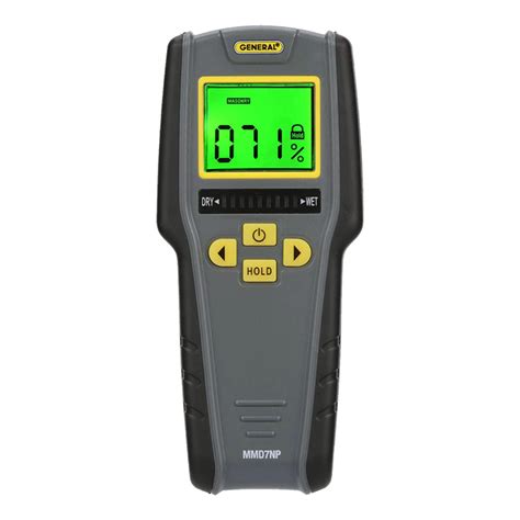 custom general pinless lcd moisture meter|general combo moisture meter instructions.